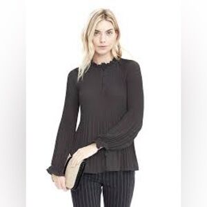 Banana Republic Pleated Blouse